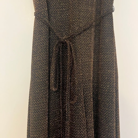 Reformation Koda Jumpsuit Gold Sparkle XS - Picture 5 of 10